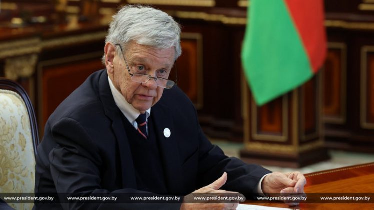 Встреча Президента со спецпосланником США по Беларуси Джоном Коулом