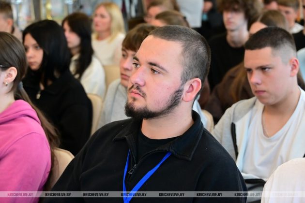 Акция «Беларусь адзіная» прошла в колледже Кричева: что объединило молодежь