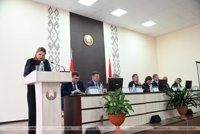 За что начальник управления культуры облисполкома благодарил Кричев