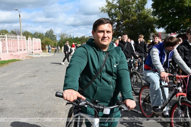 «Мы едины»: велопробег объединил активных кричевлян разных возрастов