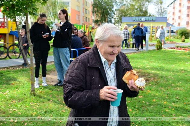 В Кричеве прошел праздник двора «По-соседски»