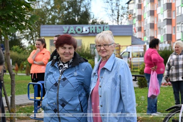 В Кричеве прошел праздник двора «По-соседски»