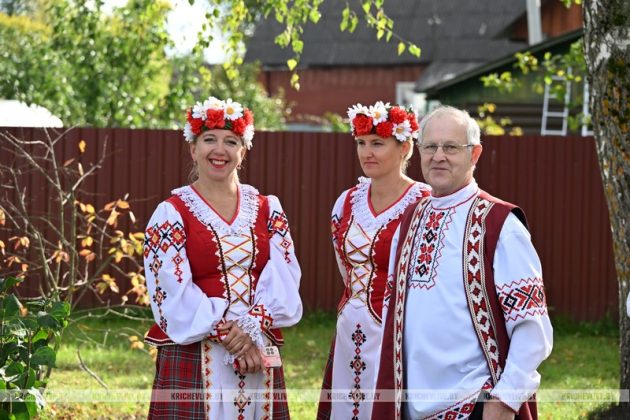 В Кричеве прошел праздник двора «По-соседски»