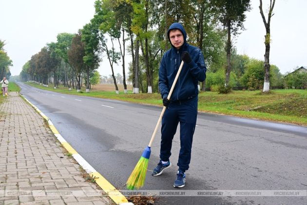 В Кричеве прошел районный субботник