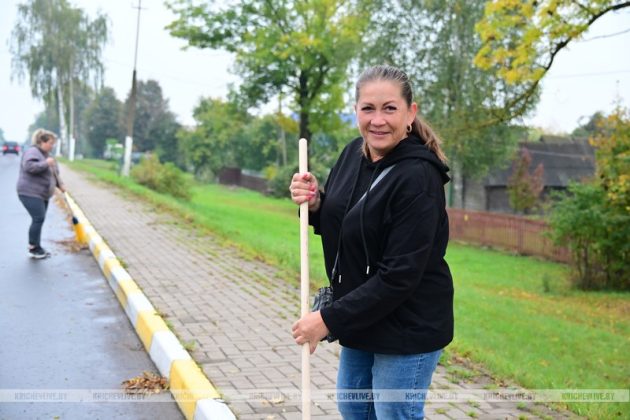 В Кричеве прошел районный субботник