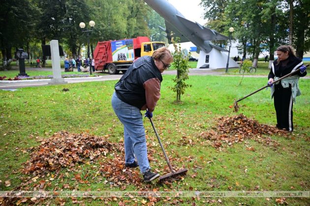 В Кричеве прошел районный субботник