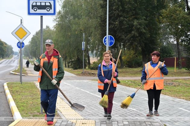 В Кричеве прошел районный субботник