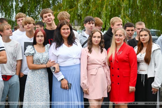 В Кричеве новый учебный год начался для учащихся аграрно-строительного колледжа