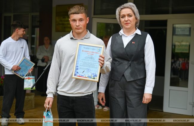 В Кричеве новый учебный год начался для учащихся аграрно-строительного колледжа