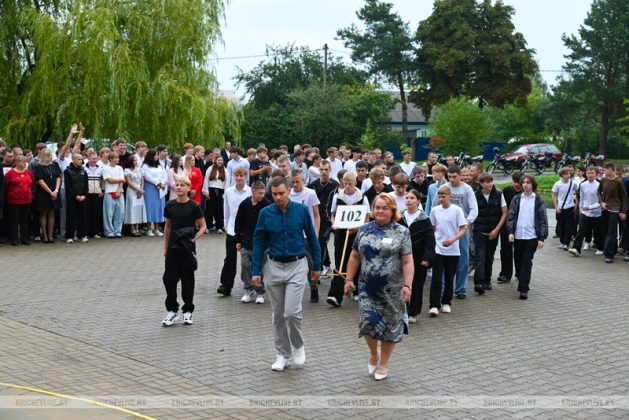 В Кричеве новый учебный год начался для учащихся аграрно-строительного колледжа