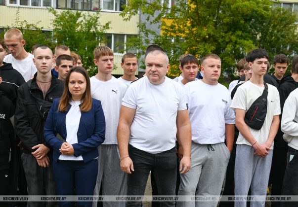 В Кричеве новый учебный год начался для учащихся аграрно-строительного колледжа