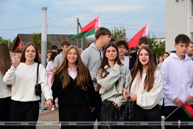 Молодежный патриотический форум прошел в Кричеве