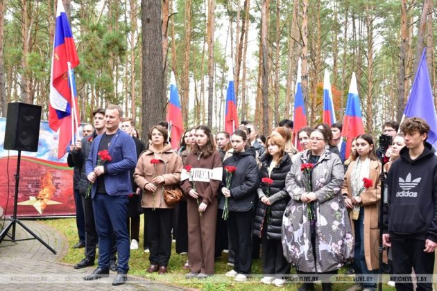 Вахта памяти прошла на Кричевщине