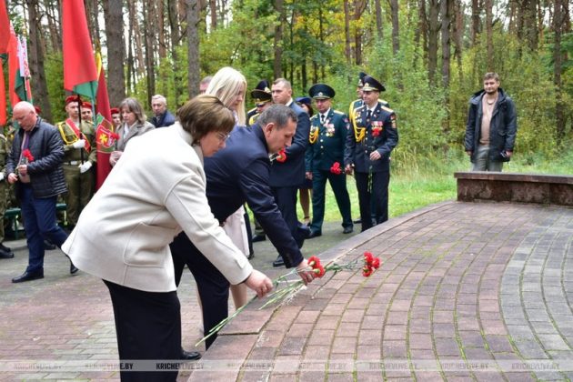 Вахта памяти прошла на Кричевщине