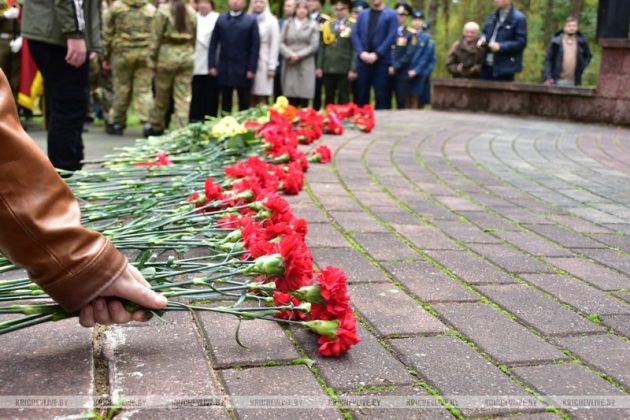 Вахта памяти прошла на Кричевщине