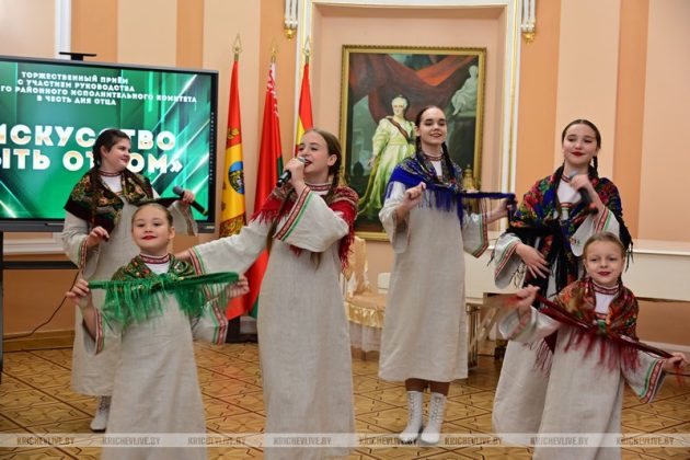 Когда папа – герой: в Кричеве чествовали настоящих отцов