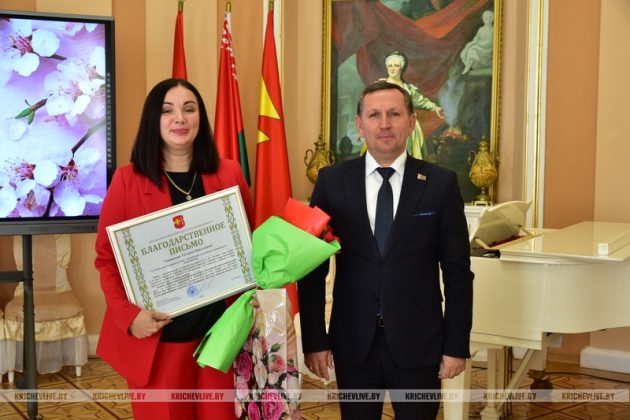 Во дворце Потемкина чествовали матерей Кричевщины