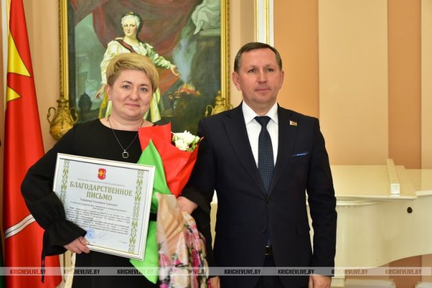 Во дворце Потемкина чествовали матерей Кричевщины