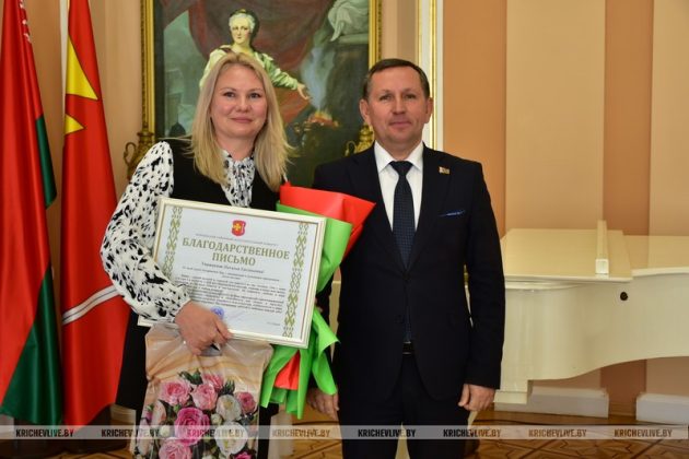 Во дворце Потемкина чествовали матерей Кричевщины