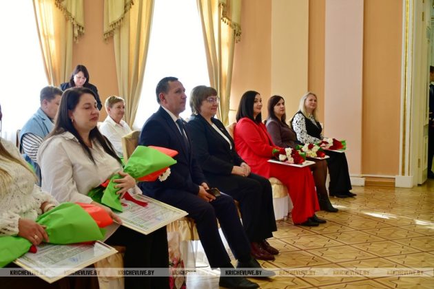 Во дворце Потемкина чествовали матерей Кричевщины