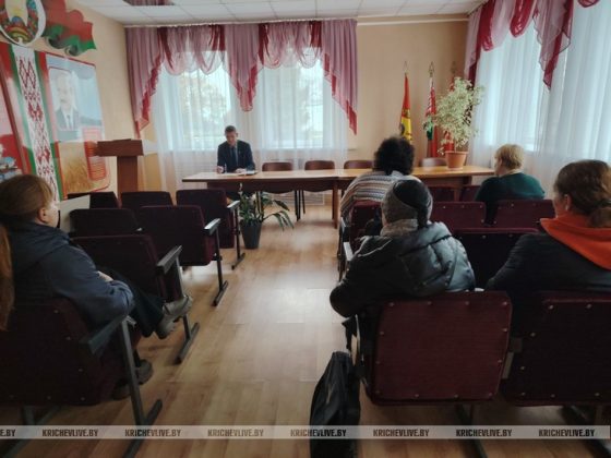 В Кричевском районе прошли заседания сельских исполнительных комитетов